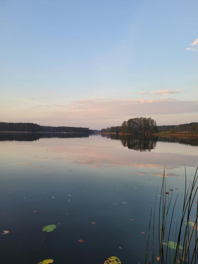 Lake Houselubniewice Domek Caloroczny Z Jacuzzi Blisko Jeziora Luaran gambar